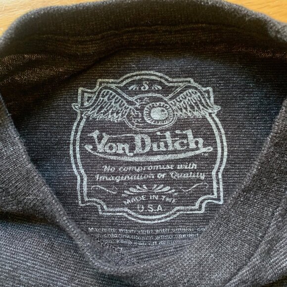 Von Dutch “American Legacy” Handcrafted Graphic Tee – Size S - Picture 4 of 8
